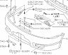Nissan Genuine Factory JDM Front Bumper Facia