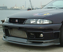 SPG Tuning Aero Front Lip Spoiler - Type 2 for Nissan Skyline R33