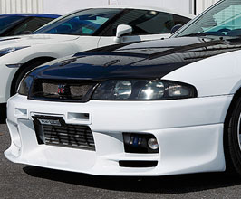 TOP SECRET G-FORCE Front Bumper (FRP) for Nissan Skyline R33