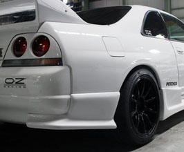 TOP SECRET G-FORCE Rear Mudgaurds (FRP) for Nissan Skyline GTR BCNR33