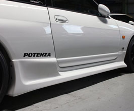 TOP SECRET G-FORCE Side Steps (FRP) for Nissan Skyline R33