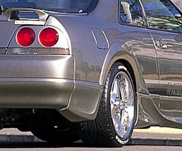 VeilSide E-I Rear Side Half Spoilers (FRP) for Nissan Skyline R33