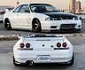 Garage Active Aero Wide Body Kit (FRP with Carbon Fiber) for Nissan Skyline GTR BCNR33