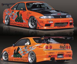 Mac M Sports Aero Body Kit (FRP) for Nissan Skyline R33