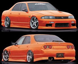 Mac M Sports Aero Body Kit (FRP) for Nissan Skyline R33