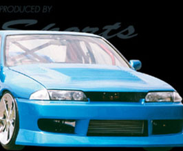 BN Sports Front Hood Bonnet with Vents (FRP) for Nissan Skyline R33