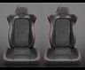 Mines BNR34 Style Seats Set (Alcantara with Leather)