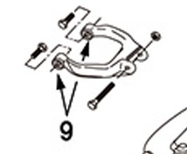 Nismo Reinforced Bushings for Front Upper Arms - Rubber for Nissan Skyline R33