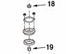 Nismo Reinforced Bushings for Upper Mounts - Rubber