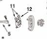 Nismo Reinforced Bushings for Rear Shock Absorber - Rubber