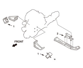 Nismo Reinforced Engine Mount - Front for Nissan Skyline R34
