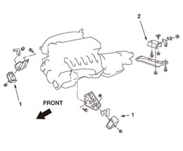 Nismo Reinforced Transmission Mount - Rear for Nissan Skyline R34 RB20DE/RB25DE(T) MT RWD