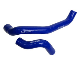 HPI Radiator Hose with HPI Logo - Blue (Silicone) for Nissan Skyline R34