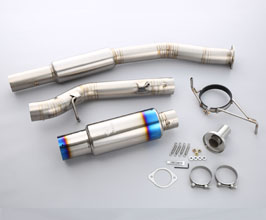 TOMEI Japan Ti Racing Muffler Exhaust System (Titanium) for Nissan Skyline GTR BNR34 RB26DETT