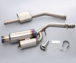 TOMEI Japan Ti Sports Muffler Exhaust System (Titanium) for Nissan Skyline R34
