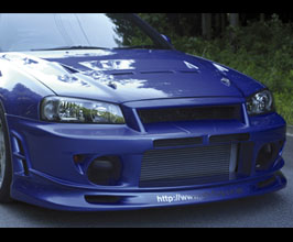 Abflug Aero Front Bumper - Version Mure (FRP) for Nissan Skyline R34