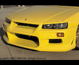 C-West N1 Aero Front Bumper (PFRP) for Nissan Skyline ENR34