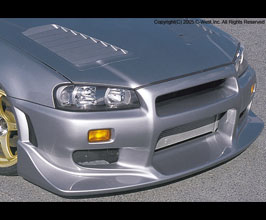 C-West N1 Aero Front Bumper - Type III (PFRP) for Nissan Skyline R34