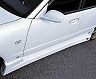 C-West Aero Side Steps (PFRP) for Nissan Skyline ENR34 Sedan