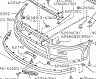 Nissan Genuine Factory JDM Front Bumper Facia