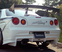 VeilSide VSD1-GT Rear Bumper (FRP) for Nissan Skyline R34