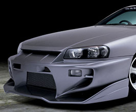 VeilSide C-I Front Bumper (FRP) for Nissan Skyline R34