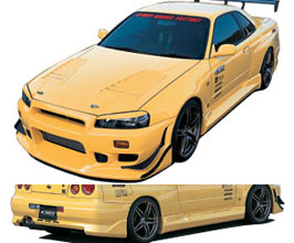 C-West N1 Aero Body Kit - Type II (PFRP) for Nissan Skyline GTR BNR34