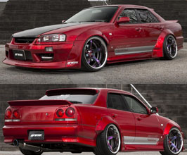 SHAFT AutoService SHAFT Type III Aero Wide Body Kit (FRP) for Nissan Skyline R34