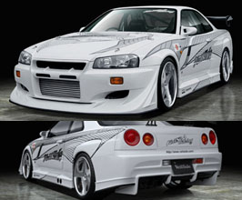 VeilSide VS-GT Body Kit (FRP) for Nissan Skyline R34