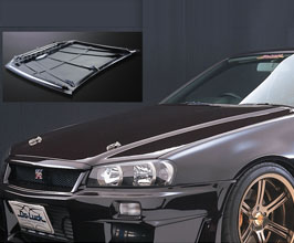 Do-Luck Front Hood Bonnet - Lift Up Type for Nissan Skyline R34