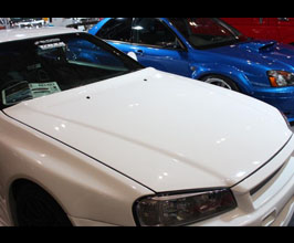 URAS SHORIN x URAS Collaboration Front Hood Bonnet (FRP) for Nissan Skyline ER34 Coupe