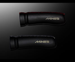 Mines Handbrake Grip (Leather) for Nissan Skyline GTR BNR34