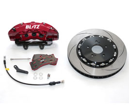 BLITZ Big Caliper II Brake Kit - Front 6POT with 355mm 2-Piece Rotors for Nissan Skyline ER34 RB25DET