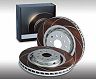 DIXCEL FC Type Heat-Treated High-Carbon Curved Slits Disc Rotors - Front for Nissan Skyline GTR BNR34