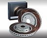 DIXCEL FC Type Heat-Treated High-Carbon Curved Slits Disc Rotors - Rear for Nissan Skyline GTR BNR34