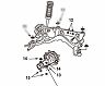 Nismo Reinforced Bushings for Diff Mount - Rubber