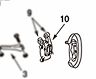 Nismo Reinforced Bushings for Rear Shock Absorber - Rubber