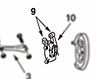 Nismo Reinforced Bushings for Upper Rear Axel - Rubber