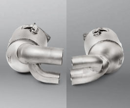 Akrapovic Link pipes With Cats (Titanium) for Porsche 911 991
