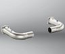 Akrapovic Link Pipes with Cat Bypass (Titanium)