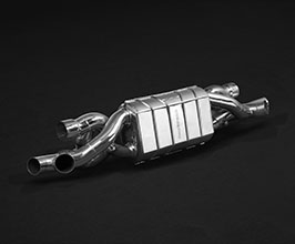 Capristo Valved ECE Exhaust Muffler with Remote (Stainless) for Porsche 991.1 / 991.2 Turbo (Incl S)