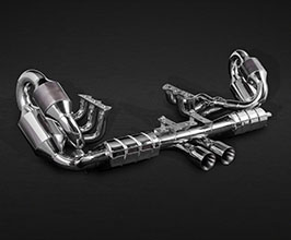 Capristo Racing Valved Exhaust System with Headers, Cats, and Remote (Stainless) for Porsche 991.1 GT3 (Incl RS)