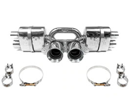 FABSPEED Center Mini Maxflo Performance Exhaust (Stainless) for Porsche 911 991