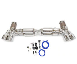 FABSPEED Valvetronic Supersport X-Pipe Exhaust System (Stainless) for Porsche 991.1 / 991.2 Turbo (Incl S)