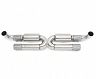 FABSPEED Center Muffler Bypass X-Pipe (Stainless)