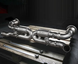 Fi Exhaust Valvetronic Exhaust System with Cat Pipes - 200 Cell (Titanium) for Porsche 991.2 GT2 RS