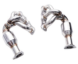 iPE Exhaust Manifold Headers with Cat Bypass Pipes (Stainless) for Porsche 911 991
