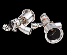 iPE Valvetronic Cat Bypass Pipes (Stainless) for Porsche 991 GT2 RS