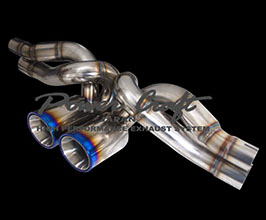 Power Craft Hybrid Exhaust System with Tips (Stainless) for Porsche 911 991