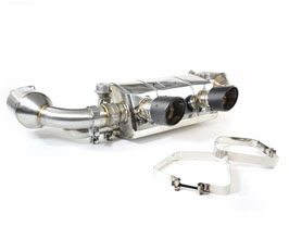 QuickSilver Active Exhaust System with Sport Cats - 200 Cell (Stainless) for Porsche 911 991